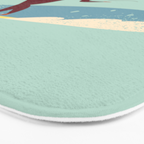 Surf girl Bath Mat Gallery Image 3