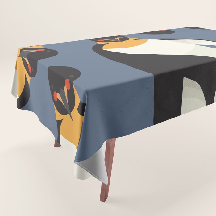 Emperor Penguin, Animal Portrait Tablecloth Gallery Image 1