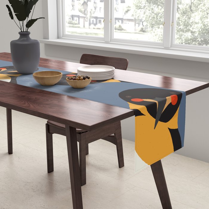 Emperor Penguin, Animal Portrait Table Runner Gallery Image 2