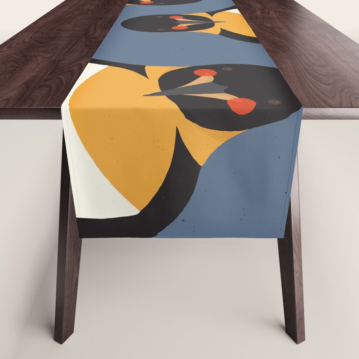 Emperor Penguin, Animal Portrait Table Runner Gallery Image 1