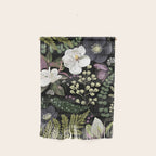 Dark Mystical Garden Botanical Pattern Wall Hanging Gallery Image 1