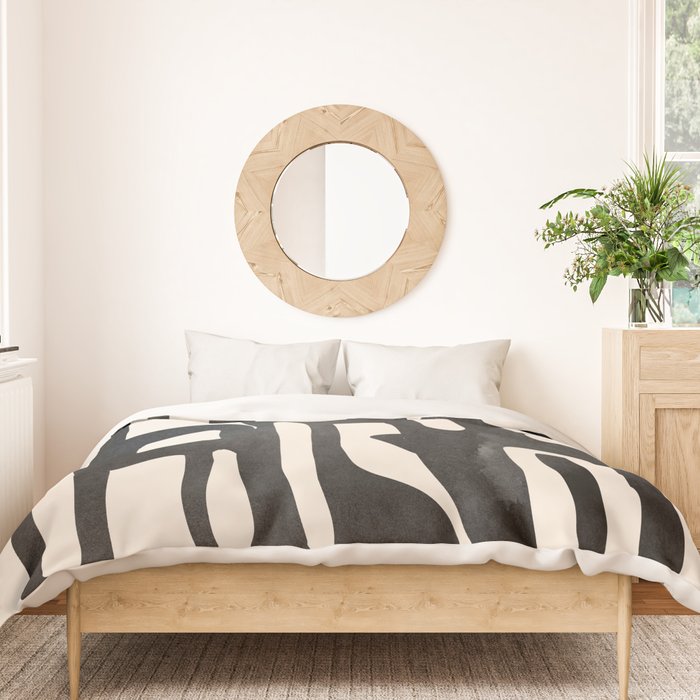 Modern Abstract Shapes 34 Duvet Cover Gallery Image 3