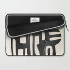 Modern Abstract Shapes 34 Laptop Sleeve Gallery Image 2