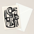 Modern Abstract Shapes 34 Stationery Card Gallery Image 2