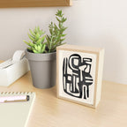 Modern Abstract Shapes 34 Mini Art Print Gallery Image 2
