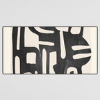 Modern Abstract Shapes 34 Desk Mat Gallery Image 3