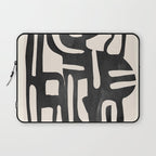Modern Abstract Shapes 34 Laptop Sleeve Gallery Image 1