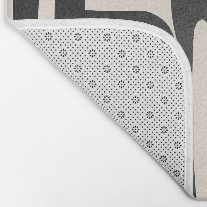 Modern Abstract Shapes 34 Bath Mat Gallery Image 2