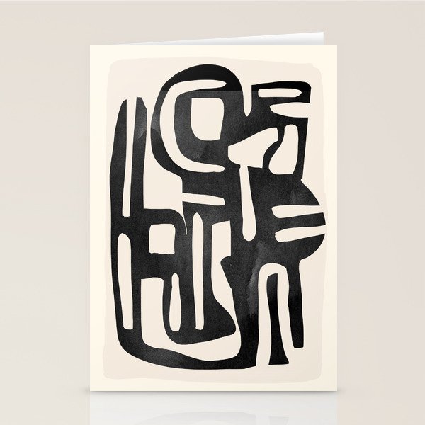 Modern Abstract Shapes 34 Stationery Card Gallery Image 2