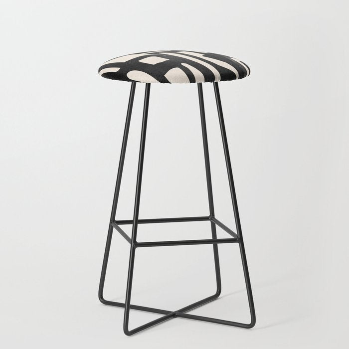 Modern Abstract Shapes 34 Stool Gallery Image 1