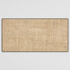 Burlap Fabric Desk Mat Gallery Image 3