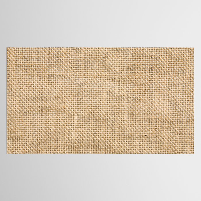Burlap Fabric Tablecloth Gallery Image 2