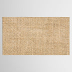 Burlap Fabric Tablecloth Gallery Image 2