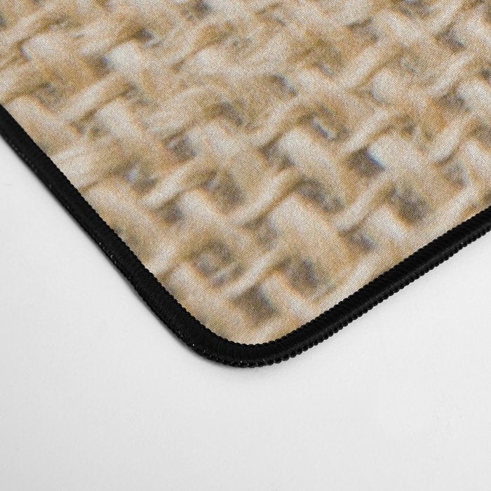 Burlap Fabric Desk Mat Gallery Image 4