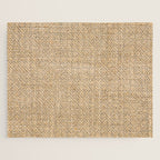 Burlap Fabric Jigsaw Puzzle Gallery Image 1
