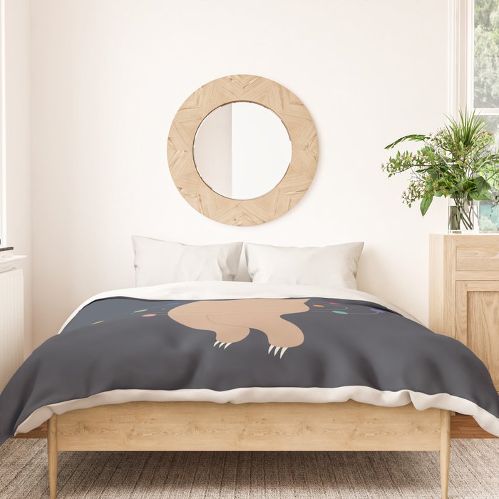 Sloth Galaxy Duvet Cover Gallery Image 3