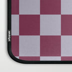 Ripe Berry x Powdered Lavender Mixed Checker Laptop Sleeve Gallery Image 3