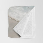 Coast in Malibu Print - Point Dume Pirate's Cove Beach - Coastal Boho Throw Blanket Gallery Image 3