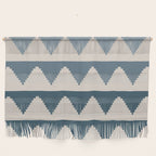 Pyramids Blue Gradient Wall Hanging Gallery Image 1