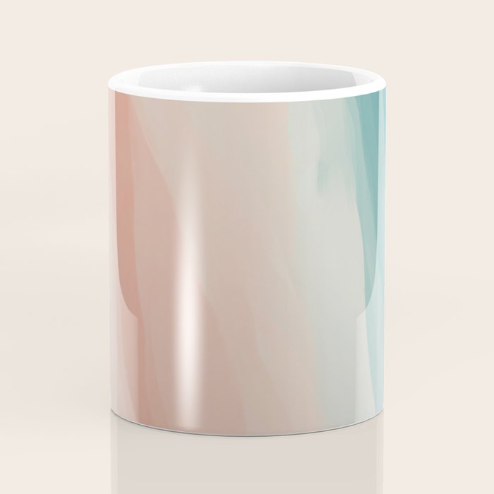 An Abstract Beach Walk Along The Shore Coffee Mug Gallery Image 4