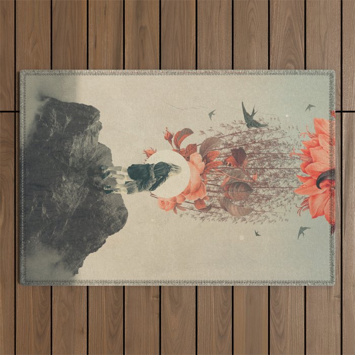 You can Count on Me Outdoor Rug Gallery Image 1