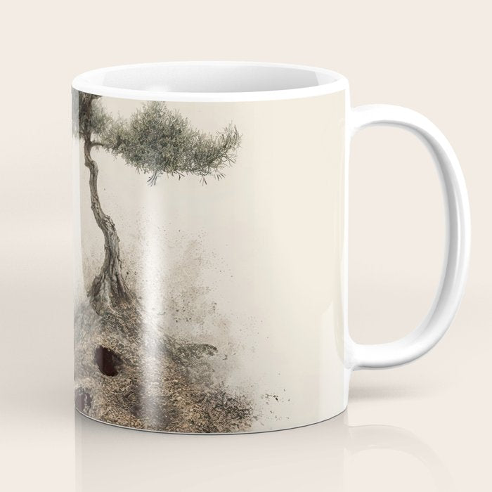 Wabi Sabi Wall Art Bird Painting Japanese Wall Art Minimalist Wall Art Japandi Print Japanese Poster Coffee Mug Gallery Image 1
