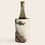 Wabi Sabi Wall Art Bird Painting Japanese Wall Art Minimalist Wall Art Japandi Print Japanese Poster Wine Chiller Gallery Image 3