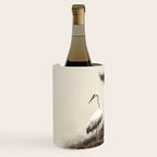 Wabi Sabi Wall Art Bird Painting Japanese Wall Art Minimalist Wall Art Japandi Print Japanese Poster Wine Chiller Gallery Image 2