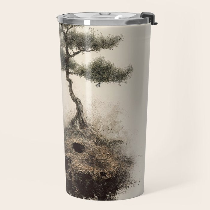 Wabi Sabi Wall Art Bird Painting Japanese Wall Art Minimalist Wall Art Japandi Print Japanese Poster Travel Mug Gallery Image 2
