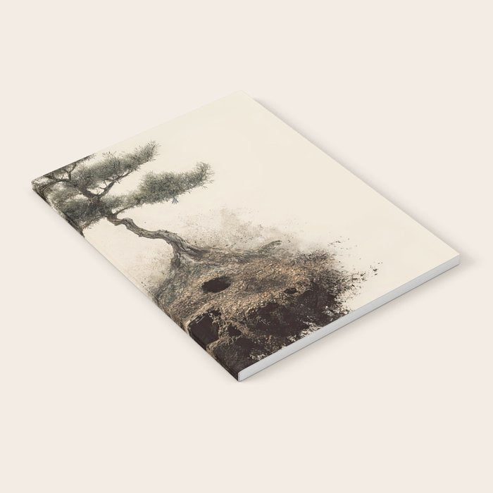 Wabi Sabi Wall Art Bird Painting Japanese Wall Art Minimalist Wall Art Japandi Print Japanese Poster Notebook Gallery Image 2