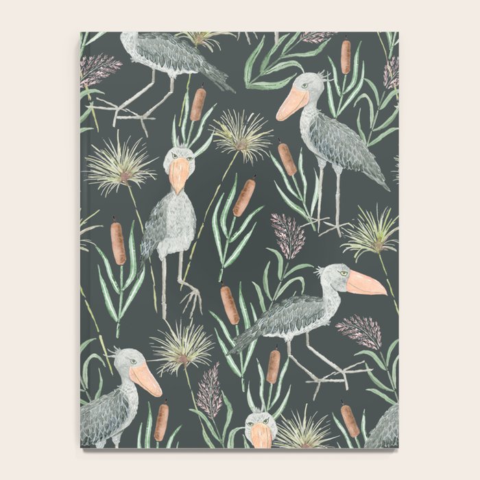 The Magnificent Shoebill Pattern Notebook Gallery Image 4