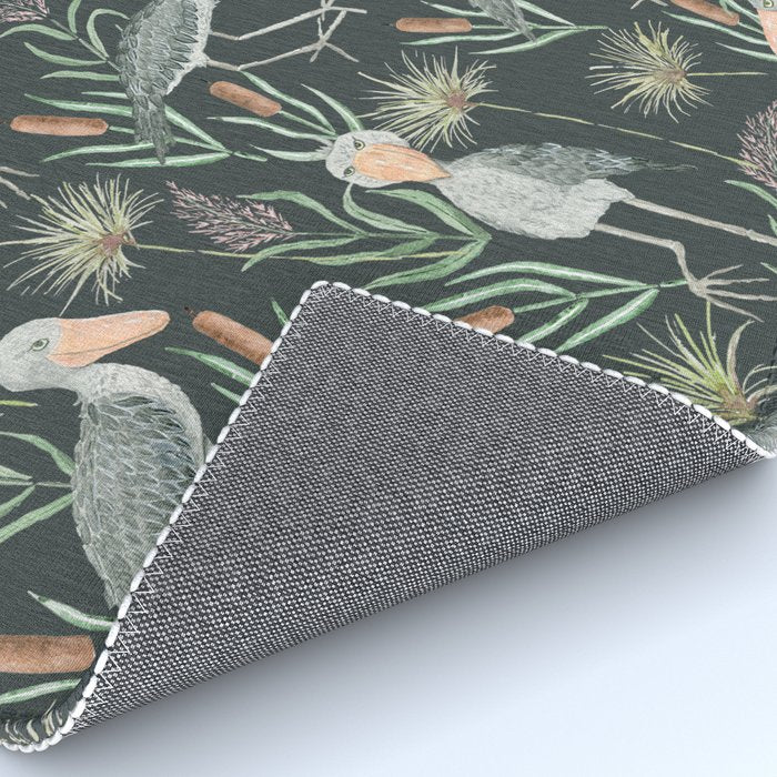 The Magnificent Shoebill Pattern Rug Gallery Image 4