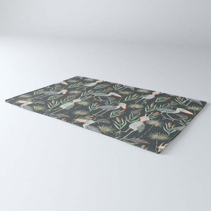 The Magnificent Shoebill Pattern Rug Gallery Image 3