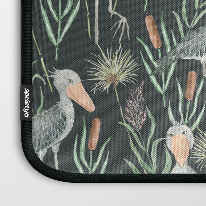 The Magnificent Shoebill Pattern Laptop Sleeve Gallery Image 3