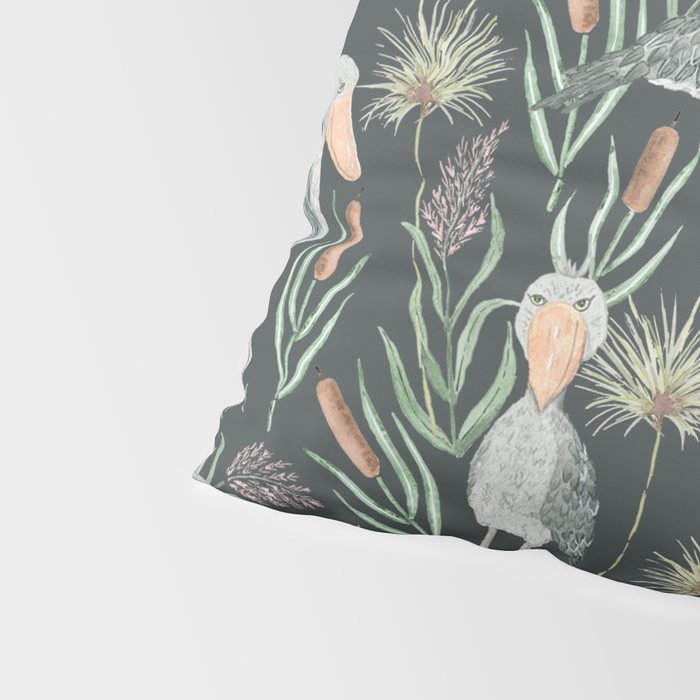 The Magnificent Shoebill Pattern Pillow Sham Gallery Image 4