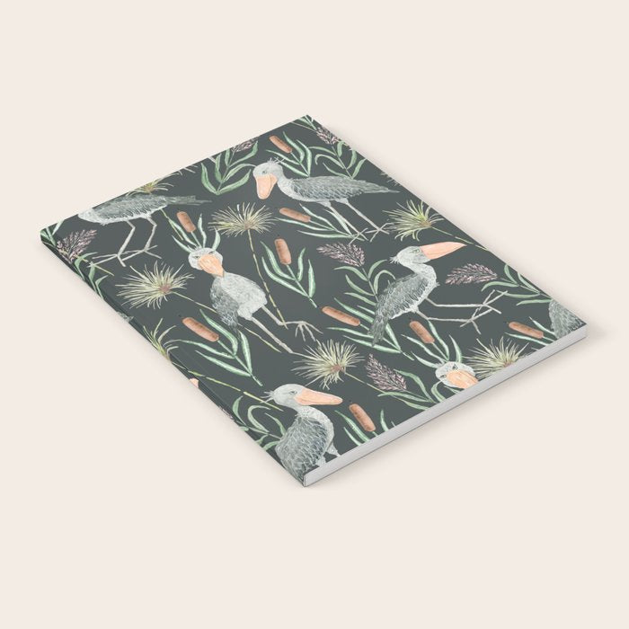 The Magnificent Shoebill Pattern Notebook Gallery Image 2