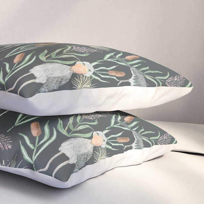 The Magnificent Shoebill Pattern Pillow Sham Gallery Image 3