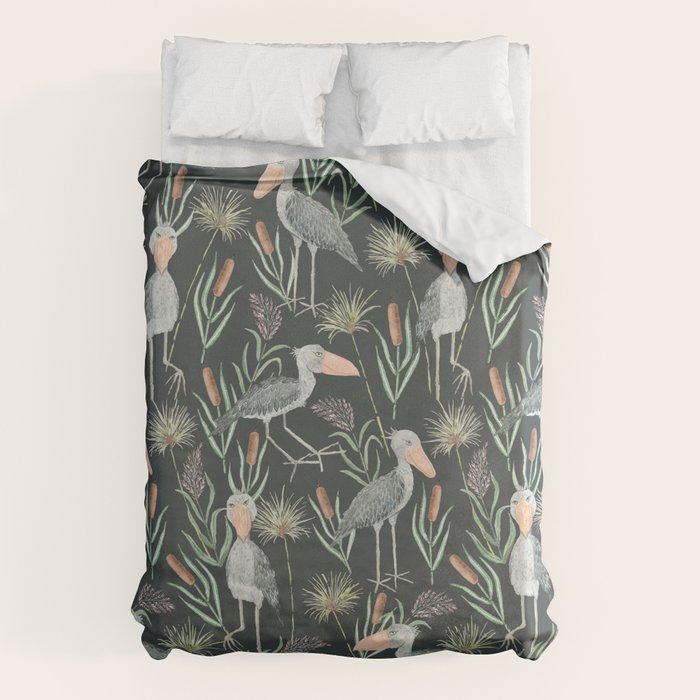 The Magnificent Shoebill Pattern Duvet Cover Gallery Image 6