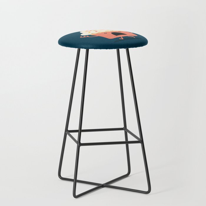 Cupcake on fire Stool Gallery Image 1