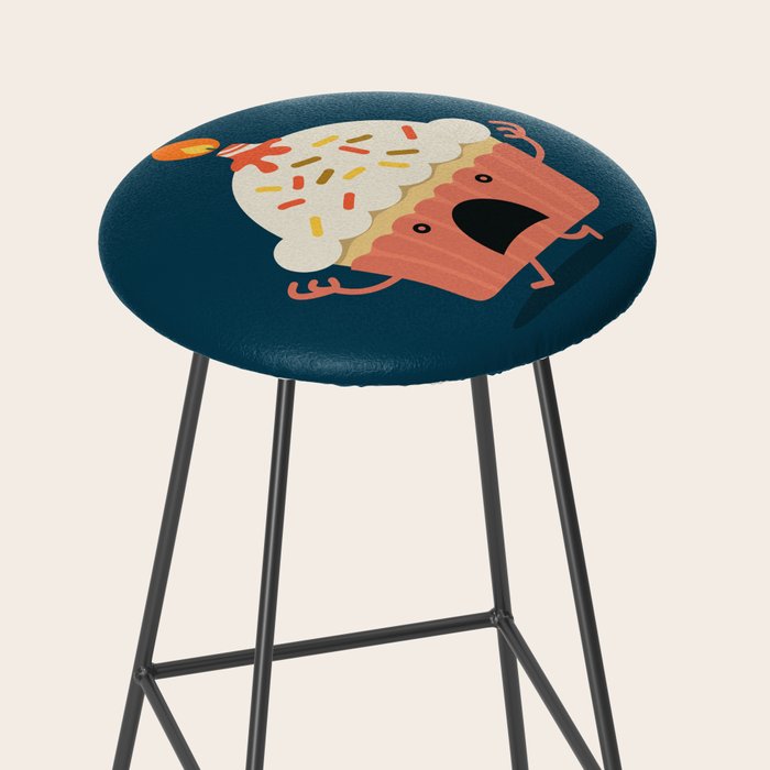 Cupcake on fire Stool Gallery Image 2