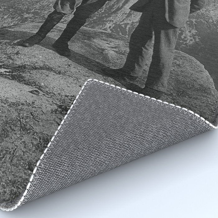 John Muir Teddy Roosevelt Yosemite National Park Rug Gallery Image 4