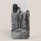 John Muir Teddy Roosevelt Yosemite National Park iPhone Case Gallery Image 1