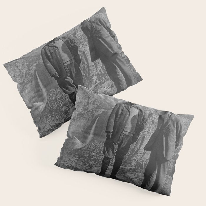 John Muir Teddy Roosevelt Yosemite National Park Pillow Sham Gallery Image 3