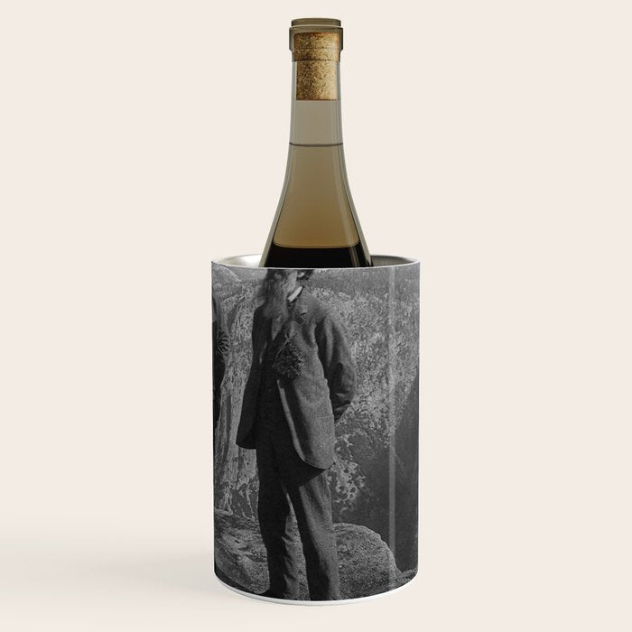 John Muir Teddy Roosevelt Yosemite National Park Wine Chiller Gallery Image 3