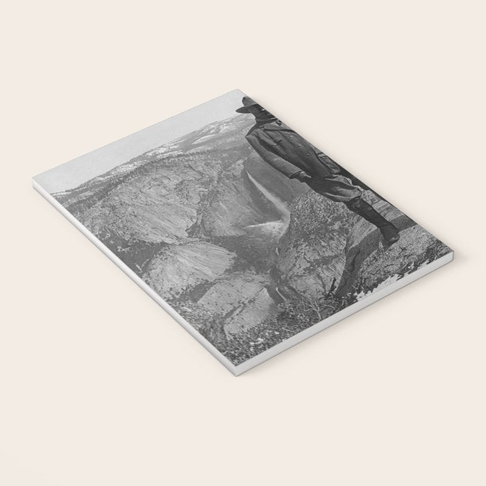 John Muir Teddy Roosevelt Yosemite National Park Notebook Gallery Image 3