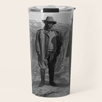 John Muir Teddy Roosevelt Yosemite National Park Travel Mug Gallery Image 1