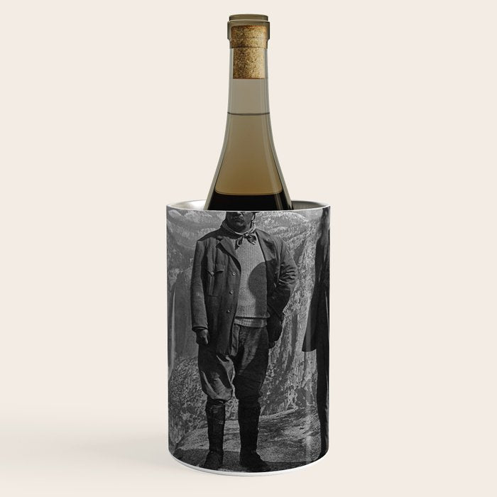 John Muir Teddy Roosevelt Yosemite National Park Wine Chiller Gallery Image 1