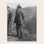 John Muir Teddy Roosevelt Yosemite National Park Notebook Gallery Image 4