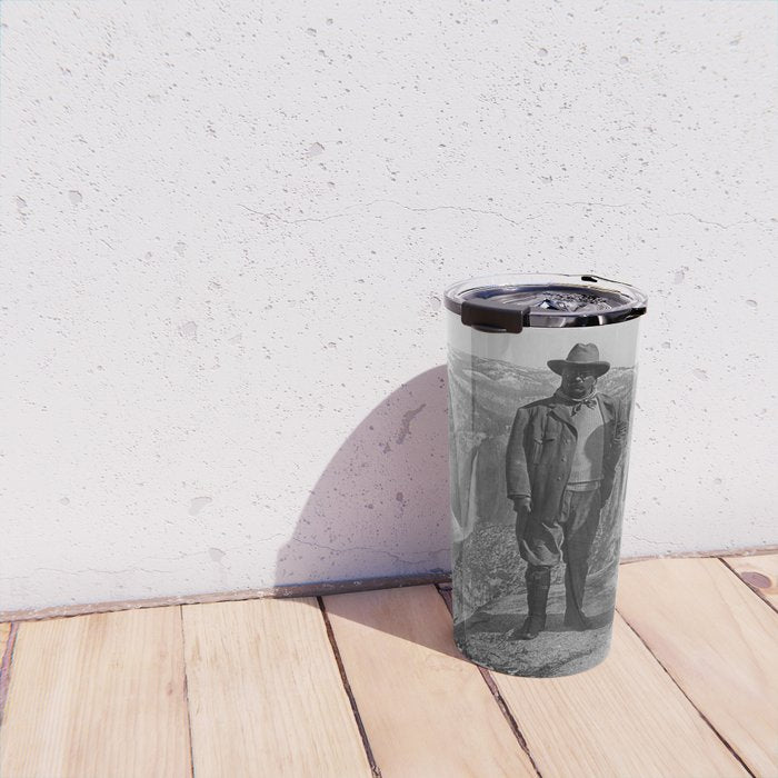 John Muir Teddy Roosevelt Yosemite National Park Travel Mug Gallery Image 4