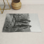 John Muir Teddy Roosevelt Yosemite National Park Rug Gallery Image 1